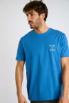 T-shirt bleu MORGAN DATE ME IN MONACO - 4