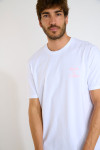 T-shirt blanc MORGAN DATE ME IN ST TROPEZ - 4