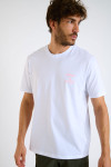 T-shirt blanc MORGAN DATE ME IN ST TROPEZ - 5