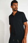 Polo noir VASCO TRIESTE - 9
