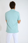 Polo technique bleu lagon VASCO TRIESTE - 2