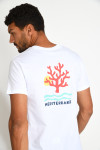 T shirt YANN CORAL blanc - 1