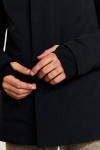 Blouson parka noire BEN TURIN - 5