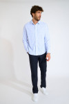 Chemise rayée bleue JEAN MURCIE - 8