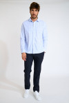 Chemise rayée bleue JEAN MURCIE - 9