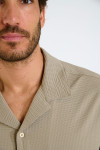 Chemise beige ALEX TRIESTE - 5