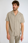 Chemise beige ALEX TRIESTE - 6