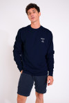 Sweatshirt bleu marine AUGUSTIN DATE ME IN PARIS - 4