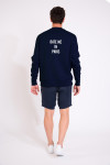 Sweatshirt bleu marine AUGUSTIN DATE ME IN PARIS - 2
