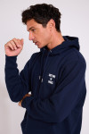 Sweat à capuche bleu marine BASTIEN DATE ME IN PARIS - 3