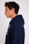 Sweat à capuche bleu marine BASTIEN DATE ME IN PARIS - 7