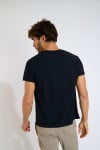 T shirt noir CYRIL BAIABLUE - 2