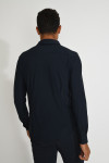 Chemise bleu marine technique JEAN BAIABLUE - 2