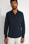 Chemise technique bleu marine JEAN TRIESTE - 11