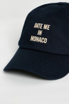 Casquette bleu marine LEO DATE ME IN MONACO - 1