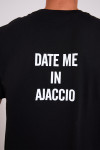 T-shirt noir MORGAN DATE ME IN AJACCIO - 8