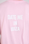 T-shirt rose MORGAN DATE ME IN IBIZA - 6