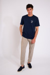 T-shirt bleu marine MORGAN DATE ME IN PARIS - 4