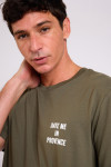 T-shirt vert kaki MORGAN DATE ME IN PROVENCE - 5