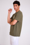 T-shirt vert kaki MORGAN DATE ME IN PROVENCE - 4