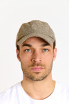 Casquette en laine taupe ALBERT VALENCE - 6