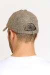 Casquette en laine taupe ALBERT VALENCE - 3