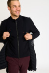 Blouson parka noire BEN TURIN - 9