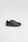 Baskets bleu marine en cuir BENJAMIN FERIOLO - 4