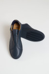 Baskets bleu marine en cuir BENJAMIN FERIOLO - 3