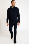 Pantalon bleu marine SERGE MATERA - 6