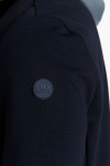 Veste zippée bleu marine IVANO MATERA - 6