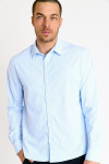 Chemise bleu ciel JEAN MURCIE - 4