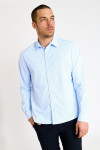 Chemise bleu ciel JEAN MURCIE - 5