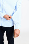 Chemise bleu ciel JEAN MURCIE - 6