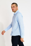 Chemise bleue JEAN MURCIE - 2