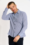 Chemise bleu marine JEAN MURCIE - 7