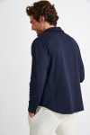 CHEMISE MANCHES LONGUES BLEUE ALAIN PAGANI - 6