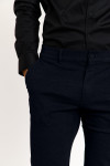 Pantalon bleu marine SERGE MATERA - 4