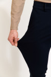 Pantalon bleu marine SERGE MERIBEL - 6