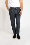 Pantalon gris anthracite THOMAS CORGOGLIO - 2