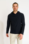 Sweatshirt noir VOLIO CATANE - 2