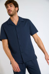 Chemise bleu marine ALEX TRIESTE - 3