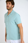 Chemise bleue ALEX TRIESTE - 6