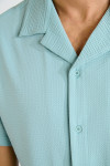 Chemise bleue ALEX TRIESTE - 8