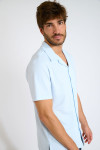 Chemise bleu ciel ALEX TRIESTE - 4