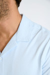Chemise bleu ciel ALEX TRIESTE - 5