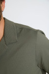 Chemise kaki ALEX TRIESTE - 5