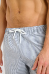 Short de bain à rayures bleu marine et blanc EMILIO EQUENSE - 7