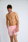 Short de bain à rayures rouge et blanc EMILIO EQUENSE - 3