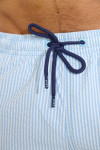 Short de bain à rayures bleu et blanc EMILIO EQUENSE - 4